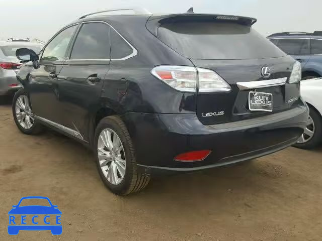 2010 LEXUS RX 450 JTJBC1BA8A2411287 image 2