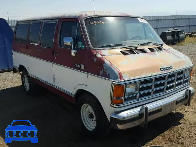 1987 DODGE RAM WAGON 2B4HB11T5HK238459 Bild 0