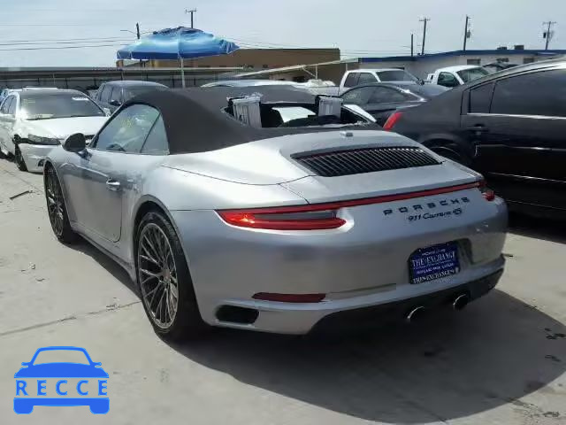 2017 PORSCHE 911 CARRER WP0CB2A96HS155863 image 2