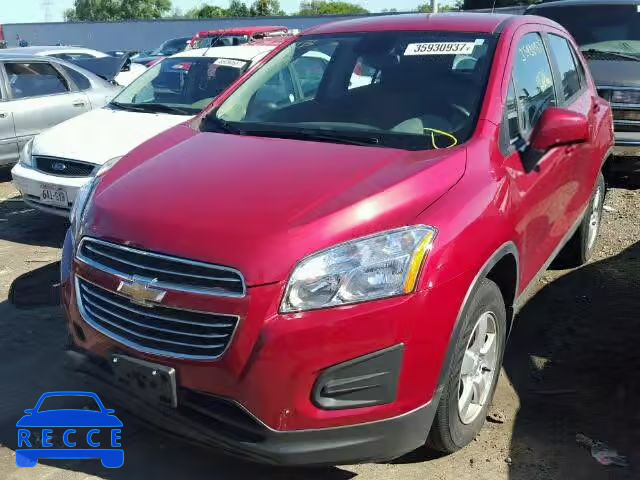 2015 CHEVROLET TRAX 1LS KL7CJPSB8FB177696 image 1