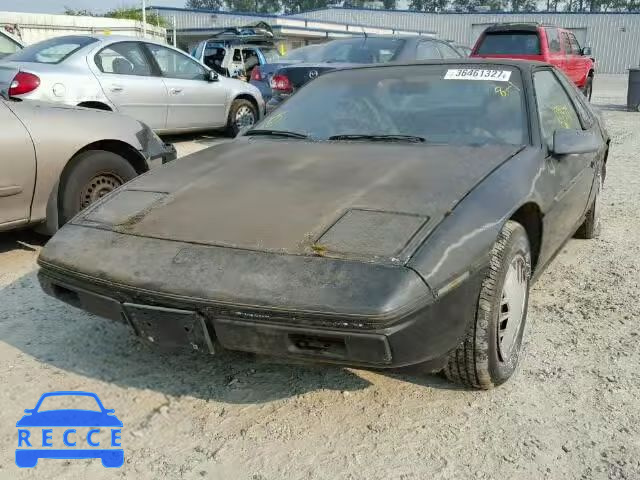 1986 PONTIAC FIERO 1G2PE37RXGP253435 image 1