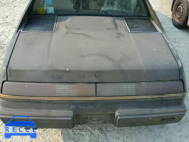 1986 PONTIAC FIERO 1G2PE37RXGP253435 image 6