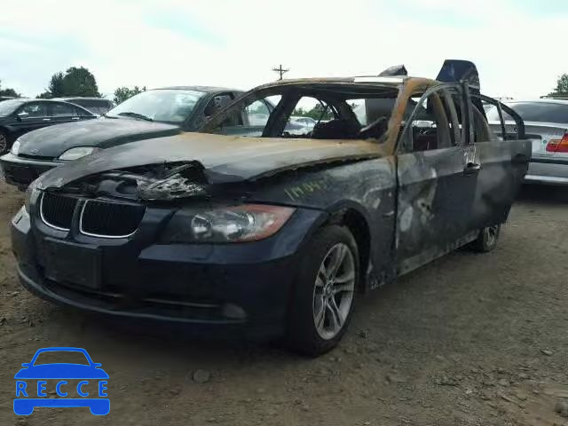 2008 BMW 328 XI SUL WBAVC73558KP37690 image 1