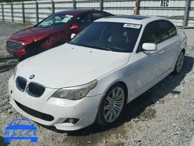 2008 BMW 550 I WBANW53588CT49620 image 1