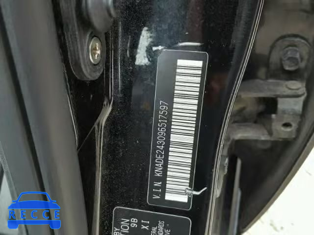 2009 KIA RIO 5 SX KNADE243096517597 image 9