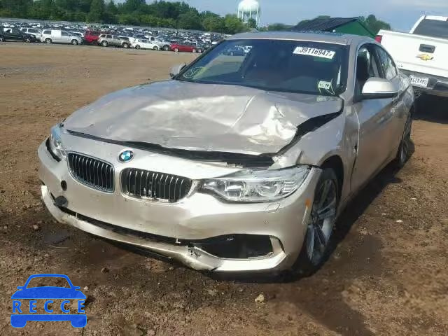 2016 BMW 435 WBA3R5C58GK373807 зображення 1