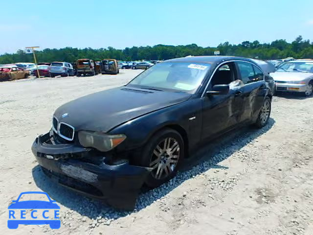 2002 BMW 745 I WBAGL63482DP51301 Bild 1