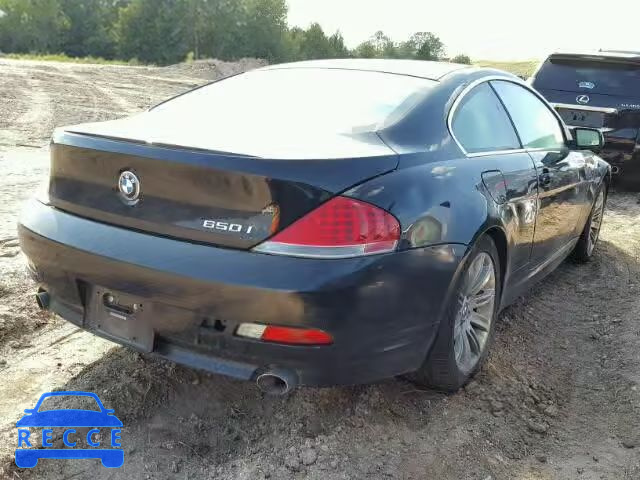 2006 BMW 650 I WBAEH13466CR49236 зображення 3