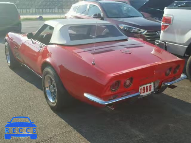 1969 CHEVROLET CORVETTE 194679S719567 Bild 2