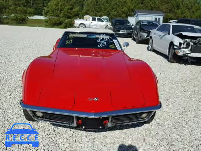 1969 CHEVROLET CORVETTE 194679S719567 зображення 8