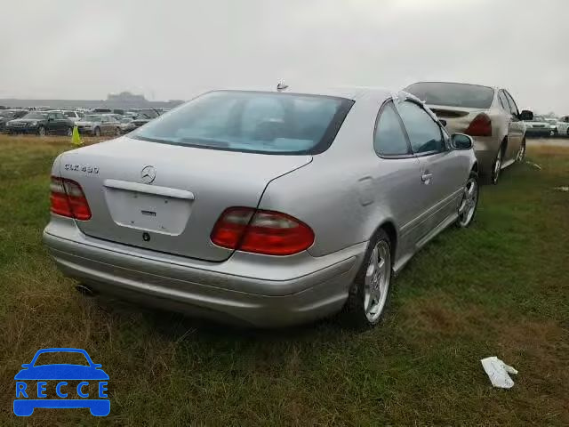 2002 MERCEDES-BENZ CLK 430 WDBLJ70G82F199197 зображення 3