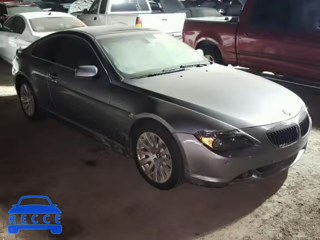 2005 BMW 645 CI AUT WBAEH73465B191258 зображення 0