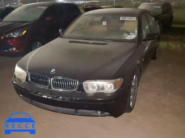 2005 BMW 745 I WBAGL63535DP75034 image 1