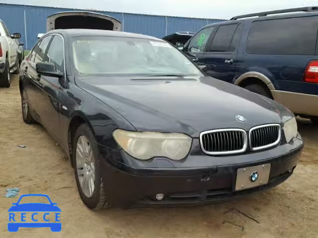 2002 BMW 745 I WBAGL63422DP60706 Bild 0