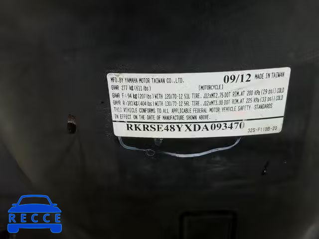 2013 YAMAHA YW125 RKRSE48YXDA093470 image 18