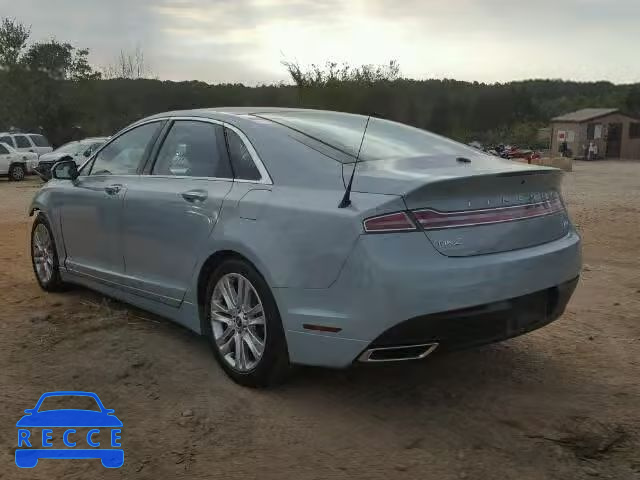 2013 LINCOLN MKZ HYBRID 3LN6L2LU0DR800388 image 2