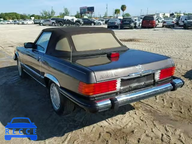 1987 MERCEDES-BENZ 560 SL WDBBA48D0HA058375 image 2