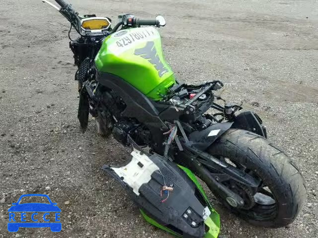 2011 KAWASAKI ZR1000 D JKAZRCD10BA016661 image 2