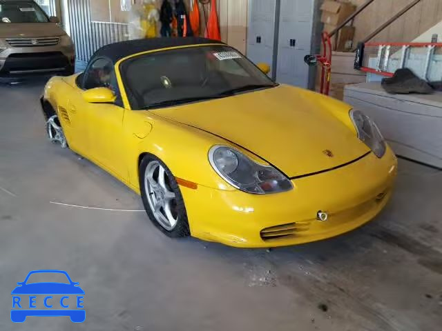 2003 PORSCHE BOXSTER WP0CA29863U622887 image 0