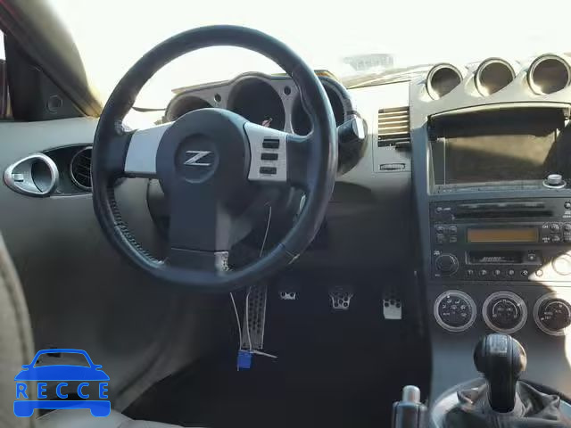 2005 NISSAN 350Z COUPE JN1AZ34E85M654362 зображення 8