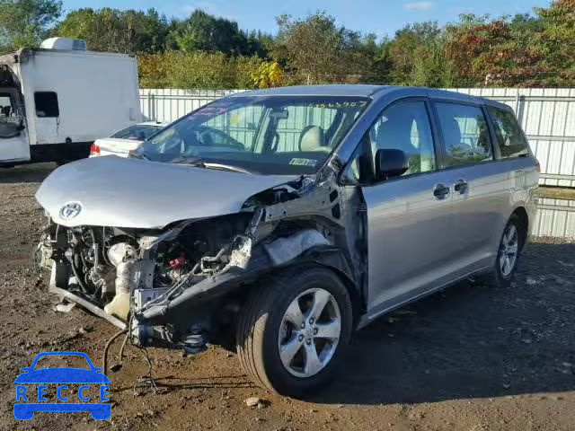 2014 TOYOTA SIENNA BAS 5TDZK3DC6ES454314 image 1