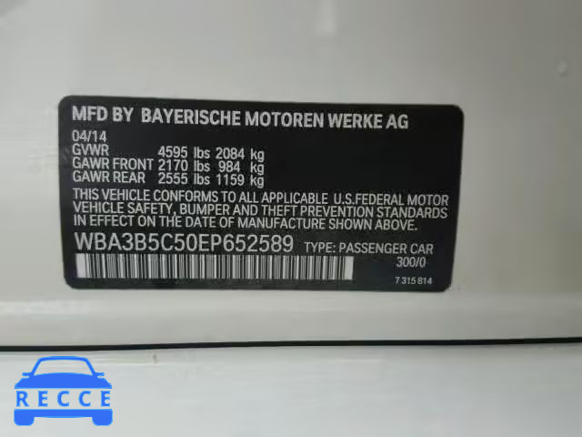 2014 BMW 328 XI SUL WBA3B5C50EP652589 image 9