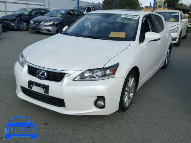 2013 LEXUS CT 200 JTHKD5BHXD2142958 image 1