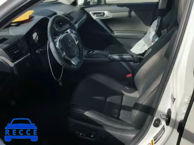 2013 LEXUS CT 200 JTHKD5BHXD2142958 image 4