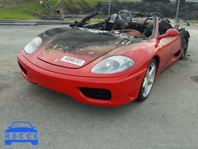 2001 FERRARI 360 SPIDER ZFFYT53A810126685 Bild 1