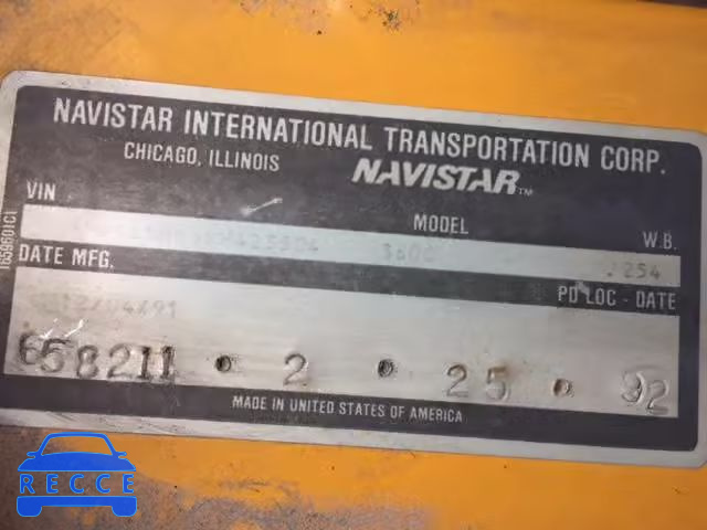 1992 INTERNATIONAL 3000 3800 1HVBBNMN3NH423504 image 9