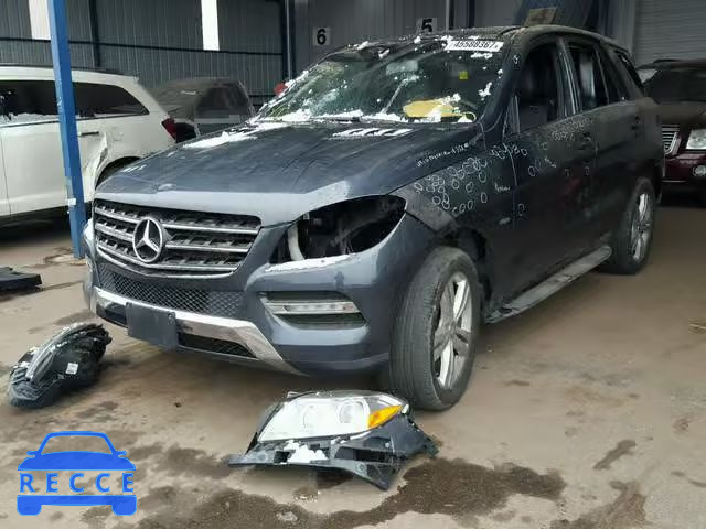 2012 MERCEDES-BENZ ML 350 BLU 4JGDA2EB0CA021638 зображення 1