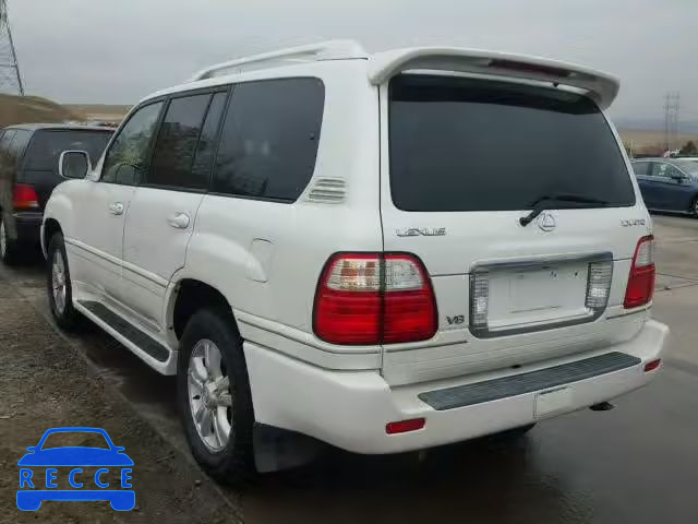 2004 LEXUS LX JTJHT00W743541286 image 2