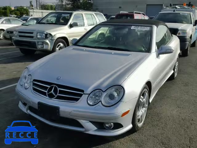 2009 MERCEDES-BENZ CLK 550 WDBTK72G89T101176 зображення 1