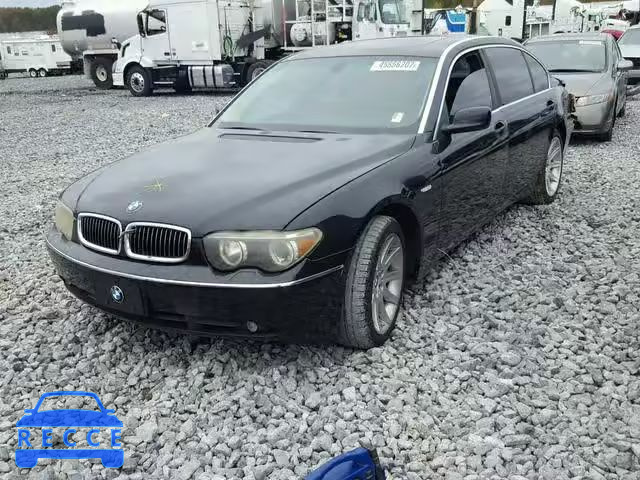 2002 BMW 745 LI WBAGN63402DR01301 image 1