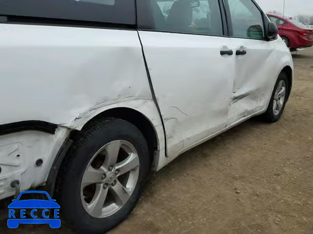 2013 TOYOTA SIENNA BAS 5TDZK3DC1DS343653 image 8