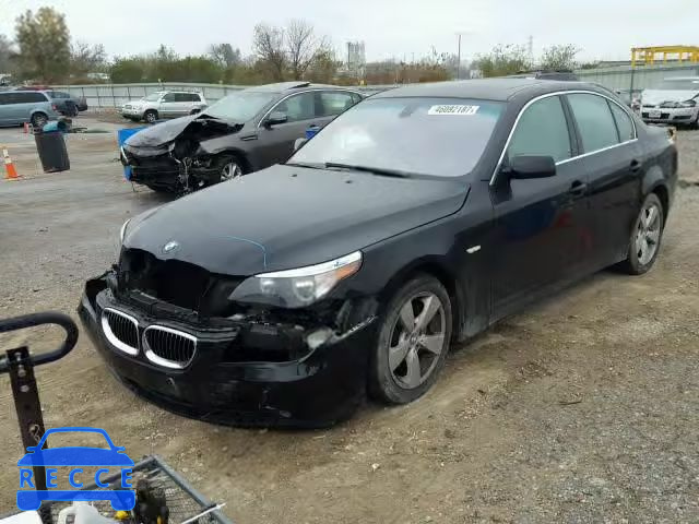 2007 BMW 525 XI WBANF33517CS39690 зображення 1