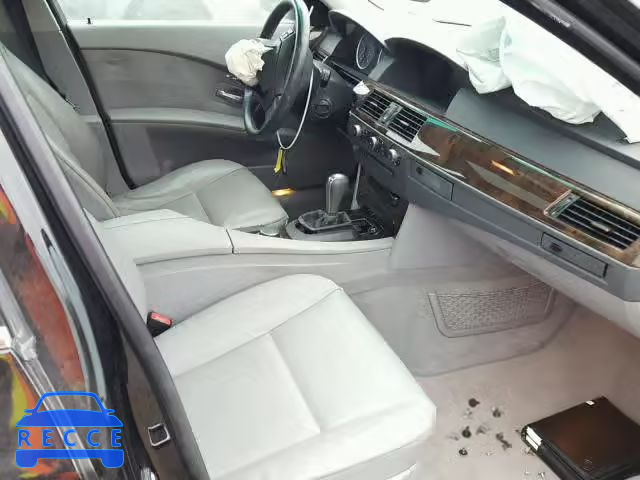 2007 BMW 525 XI WBANF33517CS39690 зображення 4