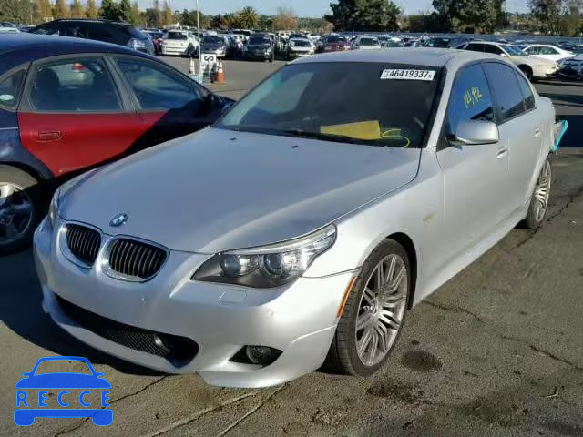 2008 BMW 550 I WBANW53518CT50544 image 1