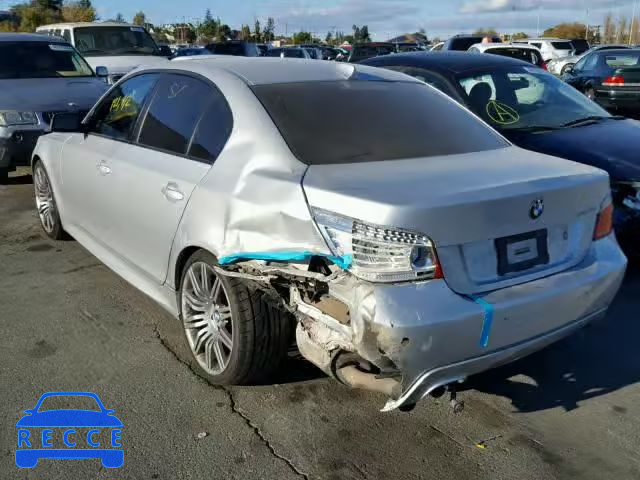 2008 BMW 550 I WBANW53518CT50544 image 2