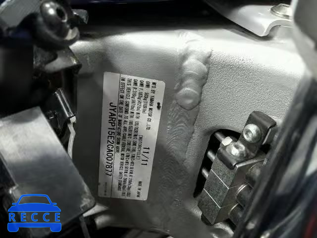 2012 YAMAHA FJR1300 JYARP15E2CA007877 image 19