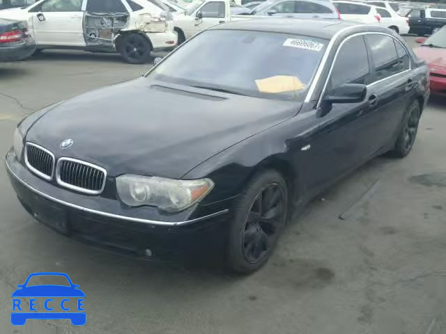 2003 BMW 745 LI WBAGN63443DR17924 image 1