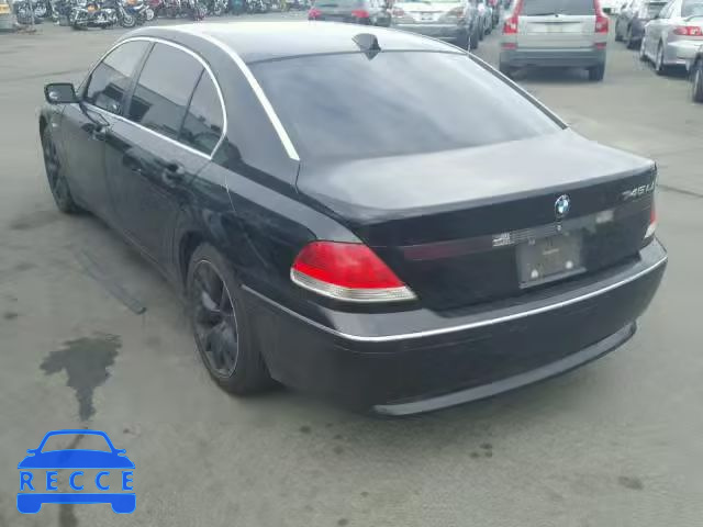 2003 BMW 745 LI WBAGN63443DR17924 image 2