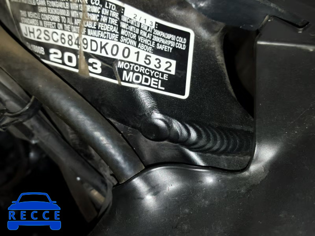 2013 HONDA GL1800 B JH2SC6849DK001532 зображення 19