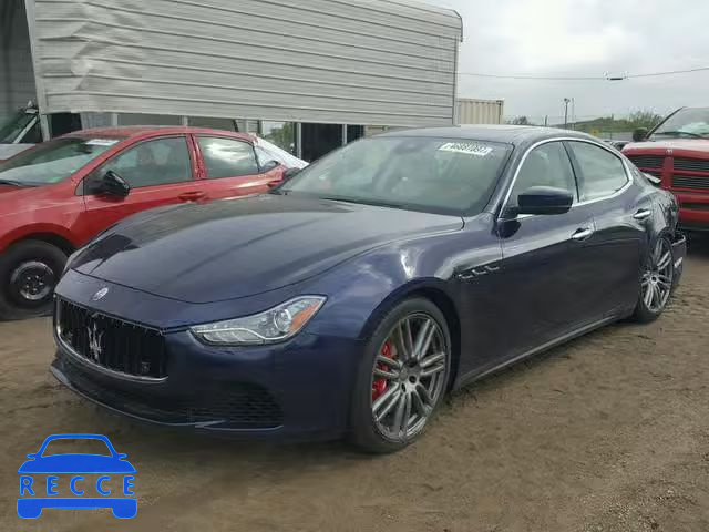 2017 MASERATI GHIBLI S ZAM57RTLXH1262637 image 1