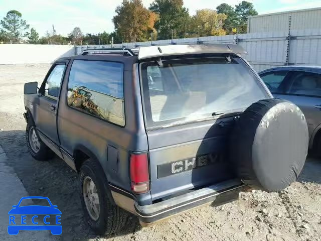 1988 CHEVROLET BLAZER S10 1GNCT18R5J0175589 image 2