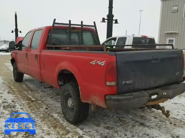 2001 FORD F350 SRW S 1FTSW31F21EA50348 зображення 2