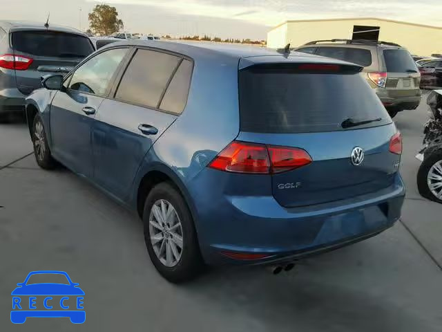 2016 VOLKSWAGEN GOLF S/SE 3VW217AU2GM037264 зображення 2