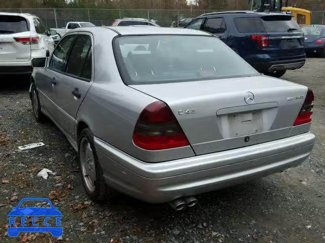 1999 MERCEDES-BENZ C 43 WDBHA33G0XF851831 image 2