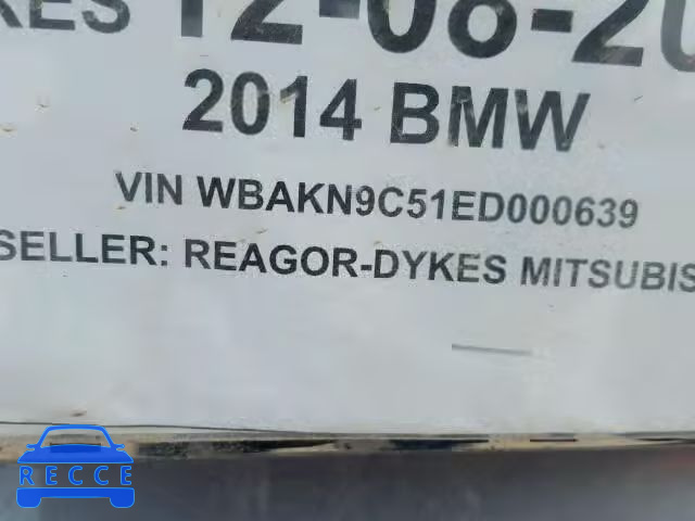 2014 BMW 550 I WBAKN9C51ED000639 Bild 9