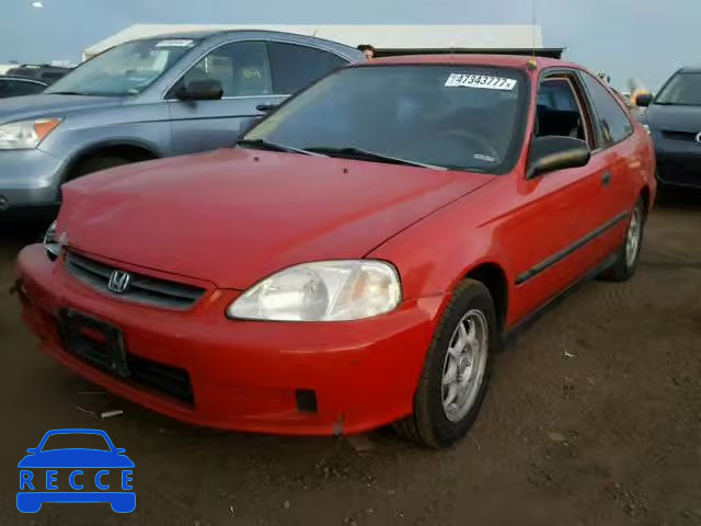 1999 HONDA CIVIC HX 1HGEJ7126XL033882 зображення 1